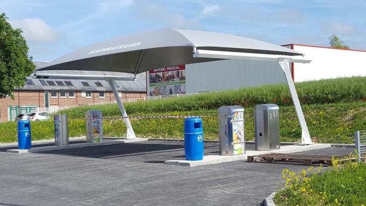 Structures métalliques pour lavage  France