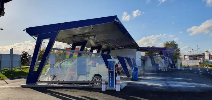 Structures métalliques pour lavage  France