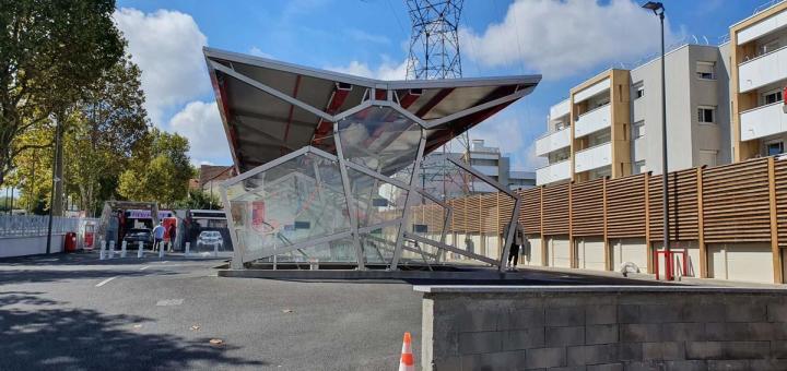 Charpentes de lavage et abris métallo-textiles France