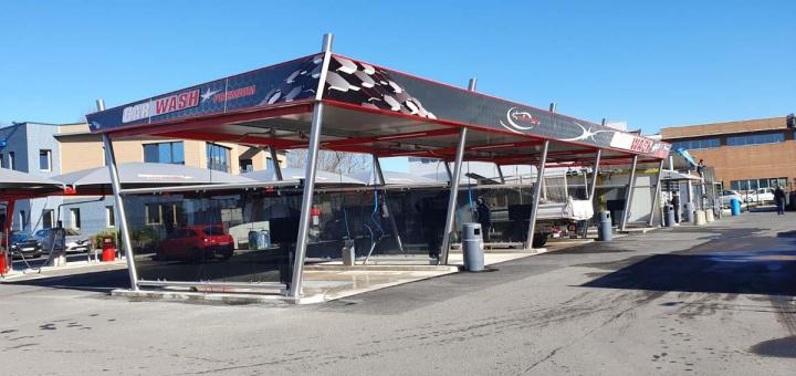 Structures métalliques pour lavage  France